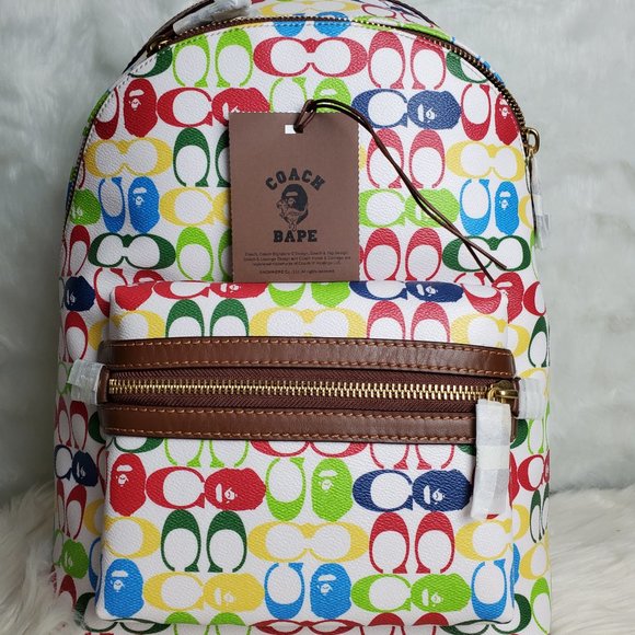BAPE x Coach Limited Edition Academy Backpack - Picture 6 of 8